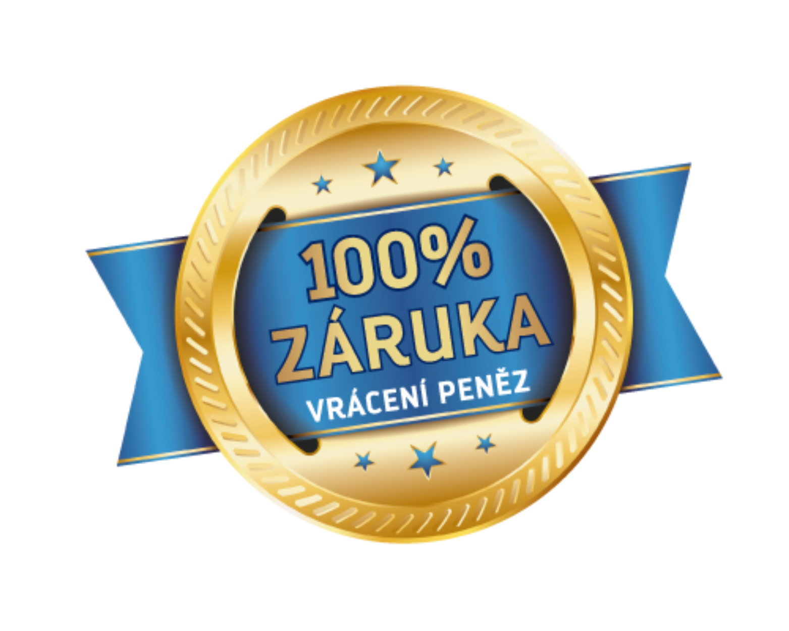 100 % záruka vrácení peněz